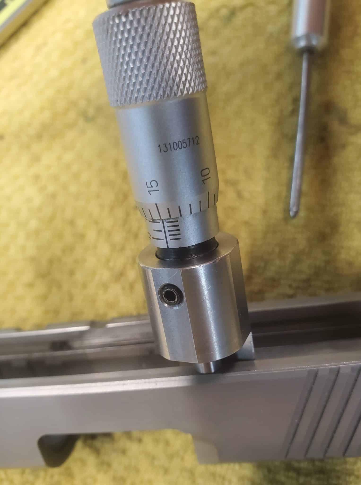 Slide Rail Micrometer