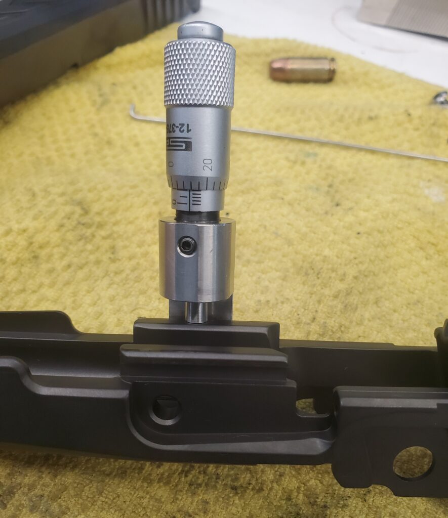 Slide Rail Micrometer For 1 Perfect Fit Deep River Customs LLC